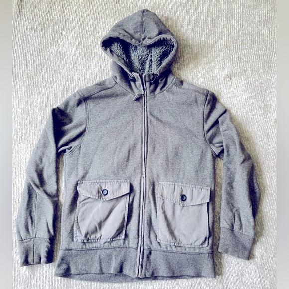 H&M, Label Of Graded Goods Hoodie Sweatshirt, Thick, Warm, Big Pockets, Medium - Picture 1 of 7